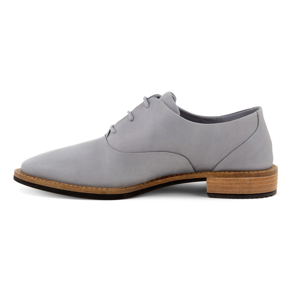 Womens Dress Shoes - ECCO Sartorelle 25 Tailored - Grey - 1265JHRNV